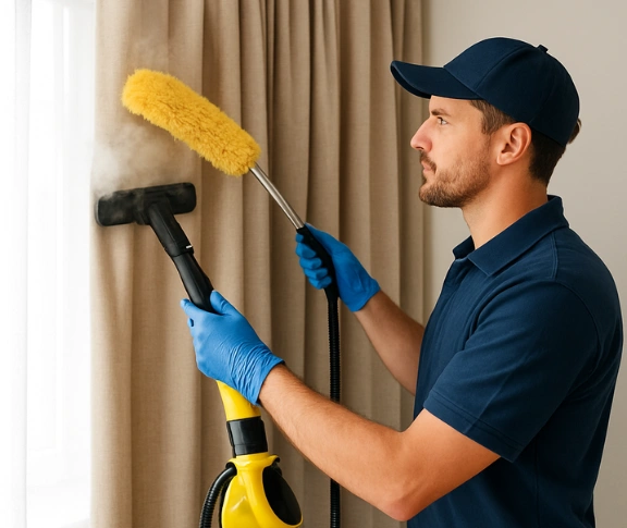 Trusted blind cleaning technician Matty Curtain Cleaning castlecrag-nsw QLD