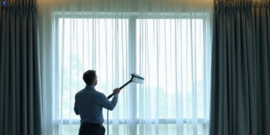 Commercial curtain steam cleaning service castlecrag-nsw hotels offices